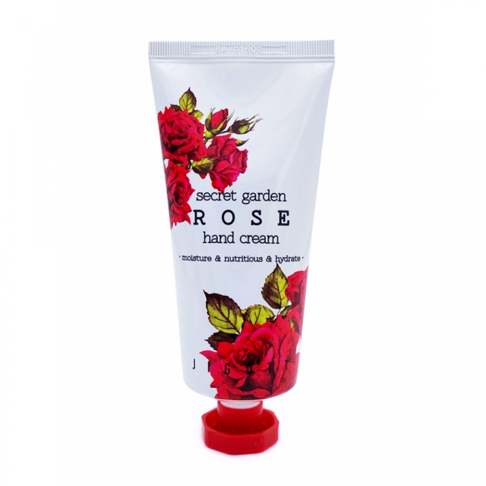 JIGOTT SECRET GARDEN ROSE HAND CREAM Крем для рук с экстрактом розы