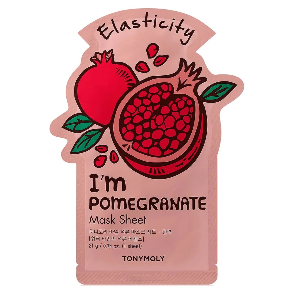 Tony Moly тканевая маска i'm real Pomegranate