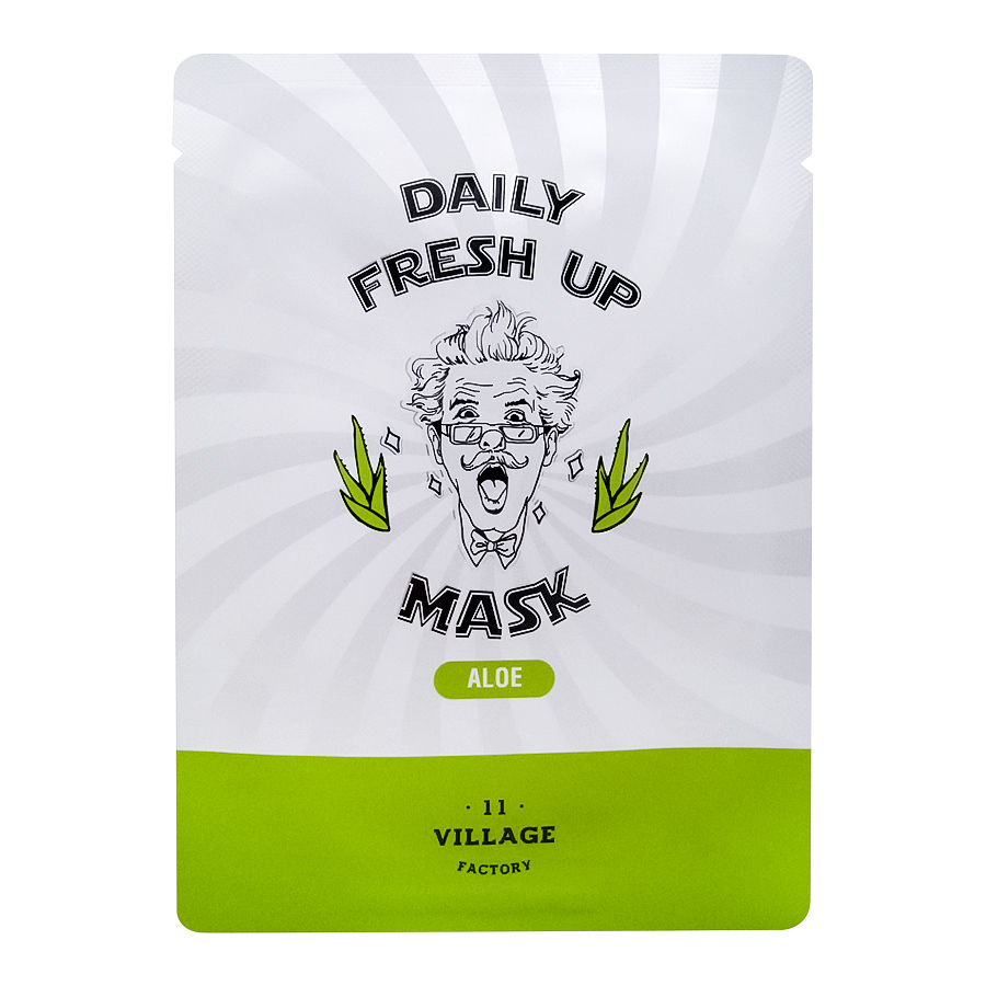 VILLAGE 11 FACTORY Daily Fresh Up Mask Aloe Тканевая маска с экстрактом алоэ