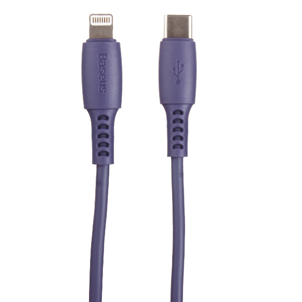 USB дата-кабель Baseus Colorful Type-C - Lightning 18W (480Mbps) (CATLDC-05) 1.2м Purple Сиреневый