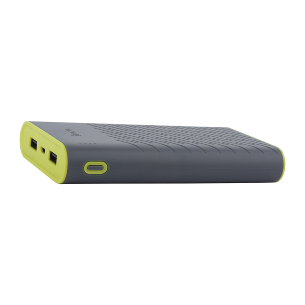 Аккумулятор внешний универсальный Hoco B31-20000 mAh Rege Power bank (2 USB: 5V-2.1A) Gray Серый