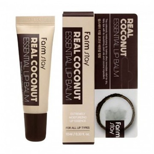 FarmStay Real Coconut Essential Lip Balm Бальзам для губ с экстрактом кокоса