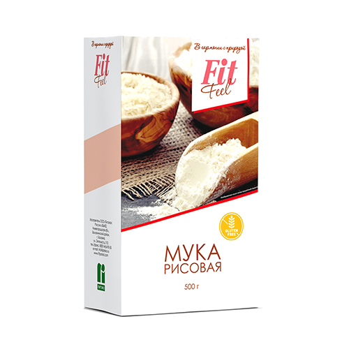 Мука рисовая Fit Parad 500 г