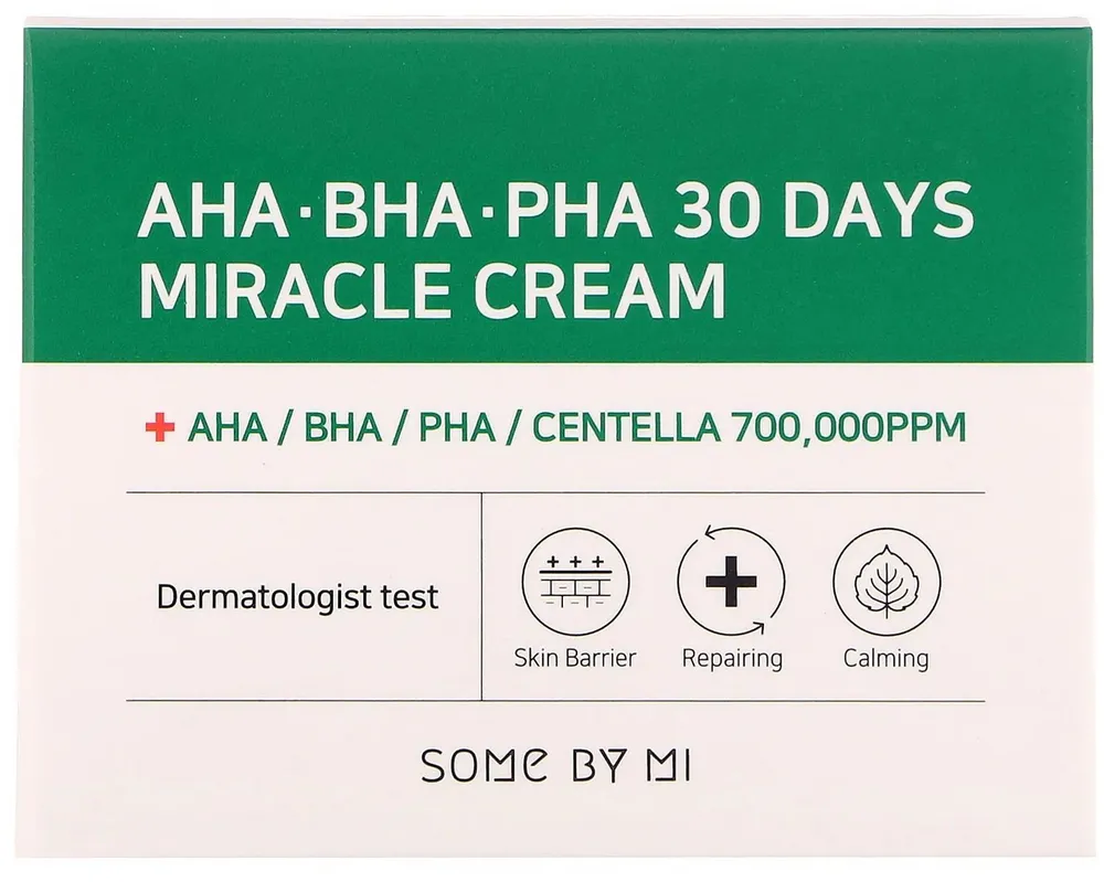 SOME BY MI AHA·BHA·PHA 30 DAYS MIRACLE CREAM Крем для лица с кислотами